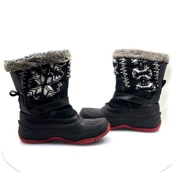 The North Face Women's 6.5 Winter Snow Boots Primaloft Waterproof Faux Shearling - Picture 3 of 11